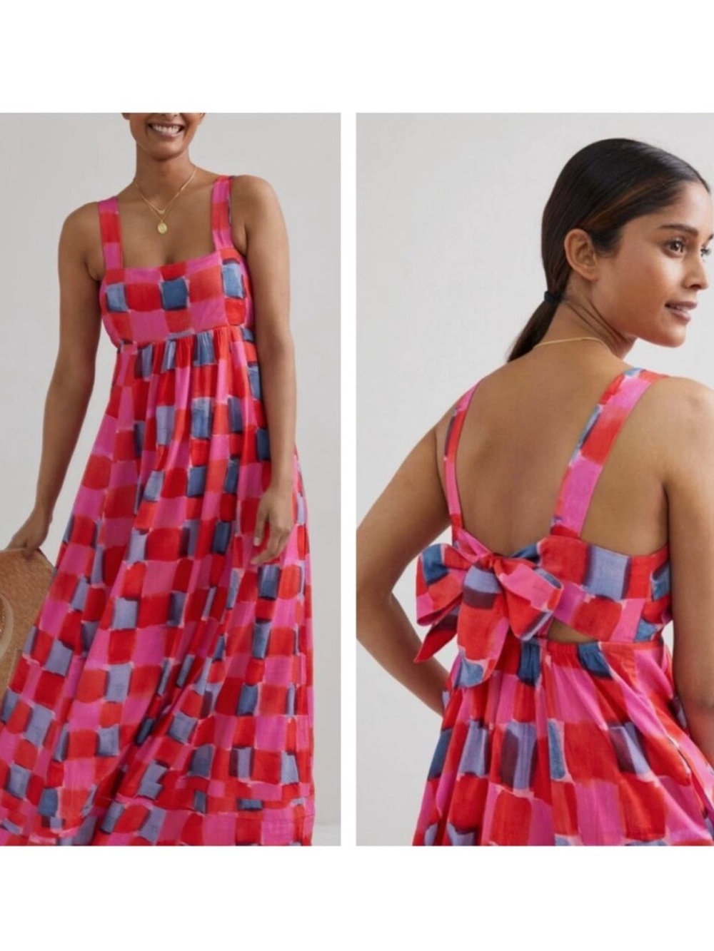 Anthro Maeve Madison maxi dress sz small